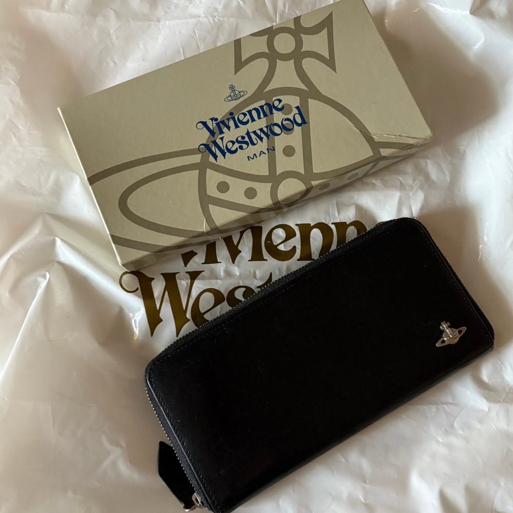vivienne westwood man wallet long orb